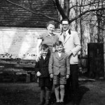 Hans et Elfriede WOJTASZYK et leurs deux fils