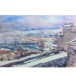 Aquarelle H.Müller Citadelle 1945-1946 (4)