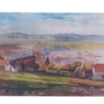 Aquarelle H.Müller Citadelle 1945-1946 (5)